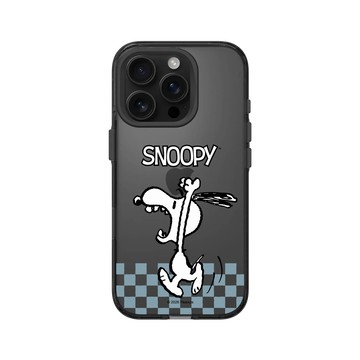 iPhone 16 Pro Clear (相機按鈕) 酷墨灰 - 史努比 Snoopy - 吶喊