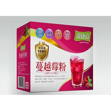 藻康富 蔓越莓粉(30入/盒)全素可食