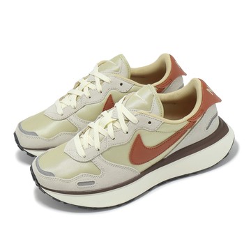 [ACS] Nike 休閒鞋 Wmns Phoenix Waffle 女鞋 米白 棕 復古 麂皮 FD2196-700