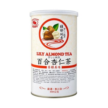 天然磨坊 百合杏仁茶600公克/罐~實踐家健康生活館~