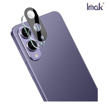 Imak 艾美克 SAMSUNG 三星 Galaxy S25 Edge 鏡頭玻璃貼(一體式)(曜黑版) 奈米吸附 鏡頭貼 鏡頭保護貼 鏡頭膜