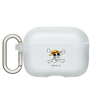 AirPods Pro 2 AirPods Case 透明 - 航海王 One Piece - 標誌系列-魯夫的海賊旗