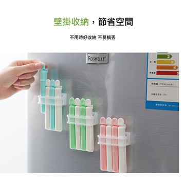 【巨路生活】 密封夾 零食夾 吸盤式食物塑膠袋夾子 奶粉封口夾大號 食品袋零食夾