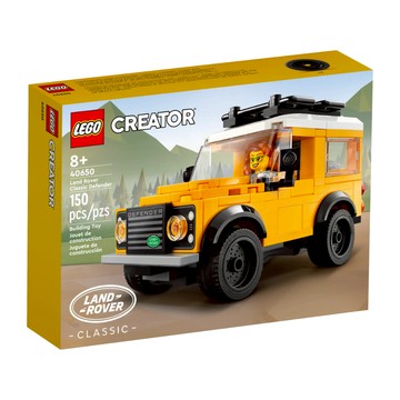 LEGO 樂高 CREATOR系列 Land Rover Classic Defender 150片積木  1盒  小路虎 黃色 + 黑色