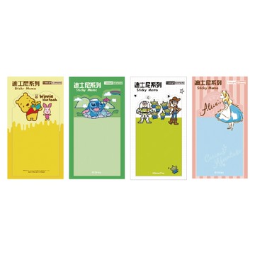 迪士尼Disney 站起來便利貼(款式隨機)