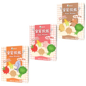 飯友 寶寶粥 150g 4包/盒 常溫寶寶粥 即食粥 副食品 燉飯 常溫即食營養寶寶粥 6375