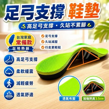 ✨台灣出貨✨德國技術 足弓支撐鞋墊 扁平足矯正鞋墊 足弓支撐腳墊 運動減震鞋墊 足外翻矯形內八字XO型腿支撐鞋墊 好鞋墊