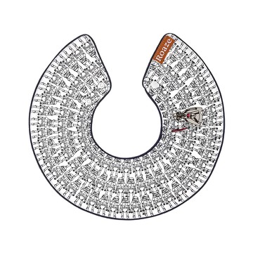 Roaze 柔仕 日系圍兜 3個月以上適用 100%棉面料  絕地武士 白色  1件  1入