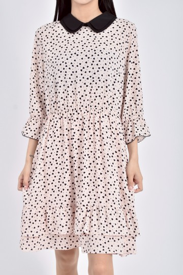 (S) u re愛心粉色洋裝