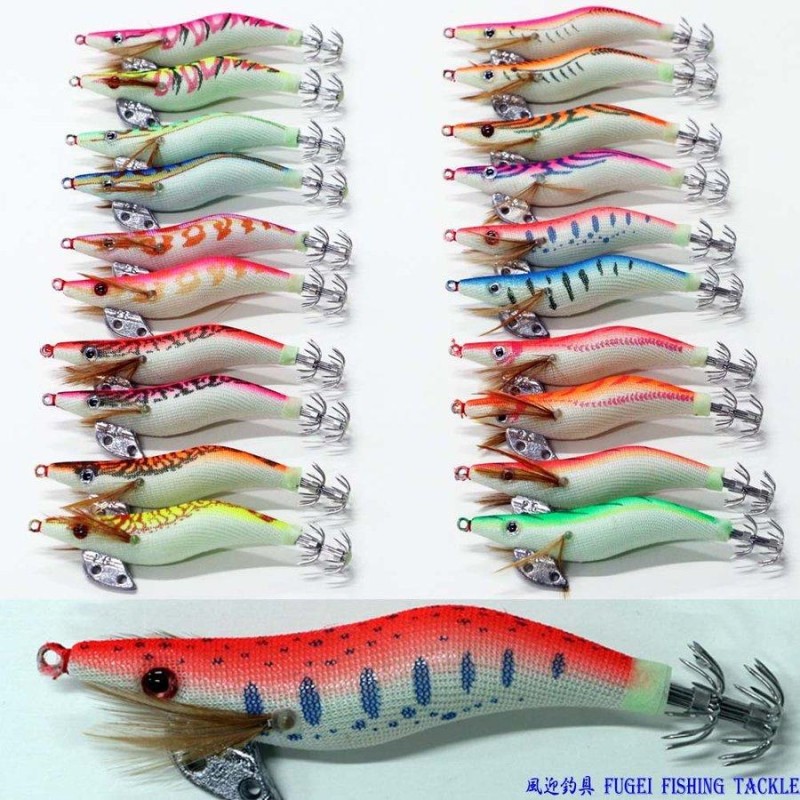 エギ2.5号 セット エギ 10本 セット エギング 2.5号 3号 3.5号 ケース