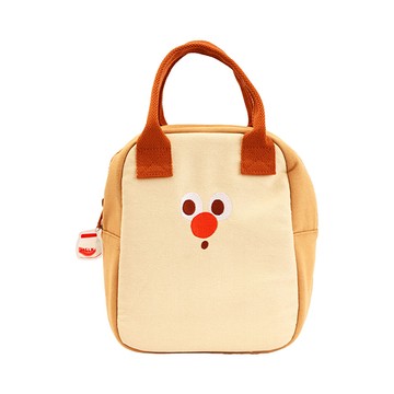 HOUSUXI刺繡保溫餐袋-鬆鬆家族吐司