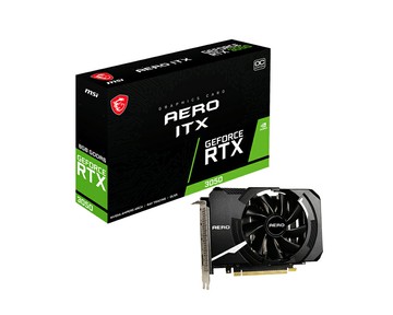 MSI 微星 RTX 3050 Aero ITX 8G OC 顯示卡 顯卡