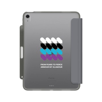 11 吋 iPad Air (M2) iPad Case 極致灰 - PRIDE 2024: Love in All Forms - 魅力，堅不可摧