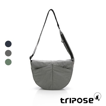 tripose ORBIT微皺尼龍半月斜背包