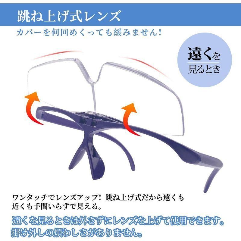 Gokei 拡大鏡 ルーペ 1 6倍 7点セット跳ね上げ式 拡大ループ メガネ型ルーペ メガネ メガネ型拡大ルーペ 跳ね上げタイプ 読書用 通販 Lineポイント最大0 5 Get Lineショッピング