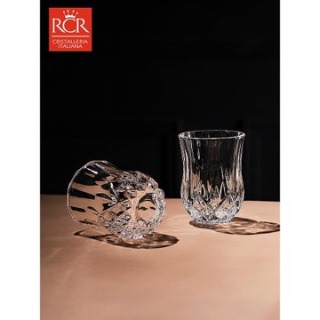 rcr意大利進口白酒杯套裝家用分酒器水晶玻璃杯輕奢高端烈酒杯子