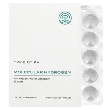 Cymbiotika, 分子氫，30 片泡騰片（每片 80 毫克）