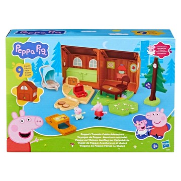 Peppa Pig 粉紅豬小妹 旅行木屋冒險遊戲組 G32515L00  混合顏色  1套