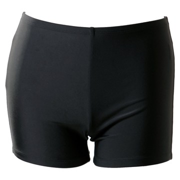 【SAIN SOU 聖手牌】黑色四角女泳褲 A36243-01 (M-3L)