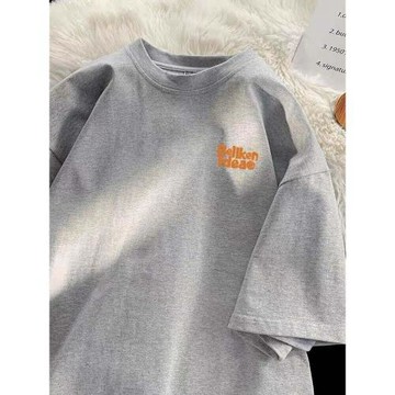 品牌剪標余單奢侈款專柜奧特萊斯 夏季短袖T恤男女女裝純棉半袖潮
