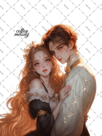 original sticker no.2123 人物貼紙 原創貼紙 原創人物貼紙 裝飾貼紙 cotton melody