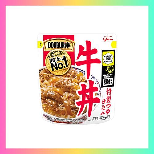 江崎グリコ DONBURI亭 牛丼 スタンディング 180g ×5個