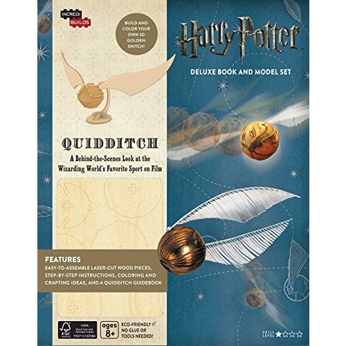 IncrediBuilds: Harry Potter: Quidditch Deluxe Book and Model Set