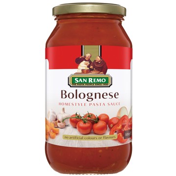 美味大師-SAN REMO頂級義大利麵醬(蕃茄起司)