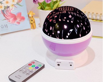 投影儀   海洋星空燈投影儀浪漫臥室投影燈夢幻宇宙帶音樂旋轉生日禮物女生   瑪麗蘇