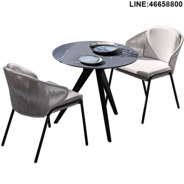 藤編桌椅 沙發椅 戶外家具 酒店家具 度假村家具 戶外沙發 庭院家具 躺椅 戶外桌椅組合 休閒家具 露營桌椅 商用家具 北歐戶外家具花園桌椅樣板房藤編桌椅陽臺桌椅三件套創意室外藤椅 支持訂製 免運到府 快速出貨