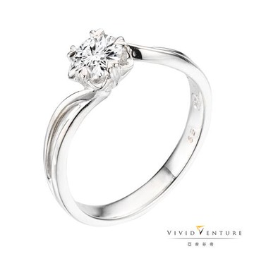 亞帝芬奇 GIA 30分 DVS1 3VG 八心八箭 鑽石 戒指 愛勇敢 鉑金台