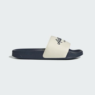 Adidas Adilette Shower [GW8748] 男女 涼拖鞋 運動 經典 舒適 百搭 夏日 海灘 白深藍