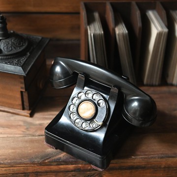 Vintage 美國古董轉盤電話 / 古董電話、美國古董、古董老物