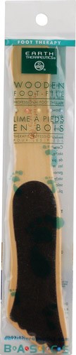 Earth Therapeutics Wooden Foot File 1 File