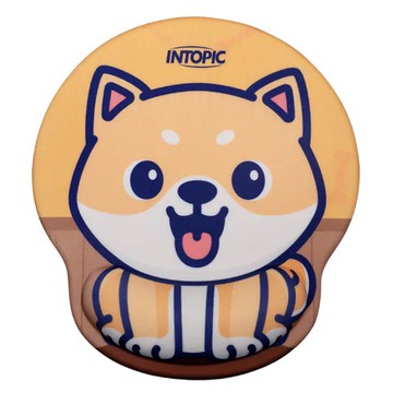 INTOPIC萌柴矽膠護腕鼠墊(PD-GL-032)