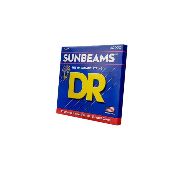 DR（ディーアール） エレキベース弦 NLR-40　SUNBEAM Nickel Plated Light 40-100