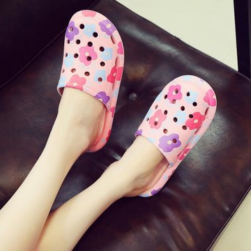 2025新款可愛洞洞鞋女ins潮包頭外穿防滑護士時尚涼拖鞋夏沙灘鞋