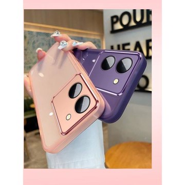 適用vivoy27手機殼海外版硅膠保護套vivo y27全包防摔viv0y27s透明護鏡新款vovoy27男女viovy27帶鏡頭膜丫27S
