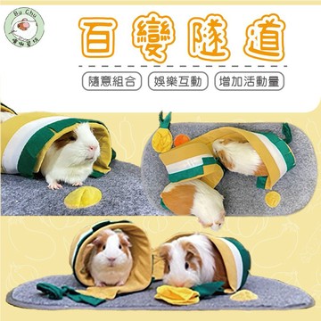 噗啾草坊🐹 百變隧道❤️ 天竺鼠隧道 窩 墊子 地毯 天竺鼠玩具 倉鼠玩具 蜜袋鼯 刺蝟 等小寵物適用 現貨供應