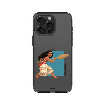 iPhone 15 Pro Max Clear 酷墨灰 - 迪士尼-公主系列 Disney Princess - 公主專屬系列-海洋奇緣 莫娜