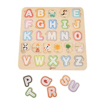 Classic World 大寫ABC-手抓板拼圖 手眼協調 手抓板