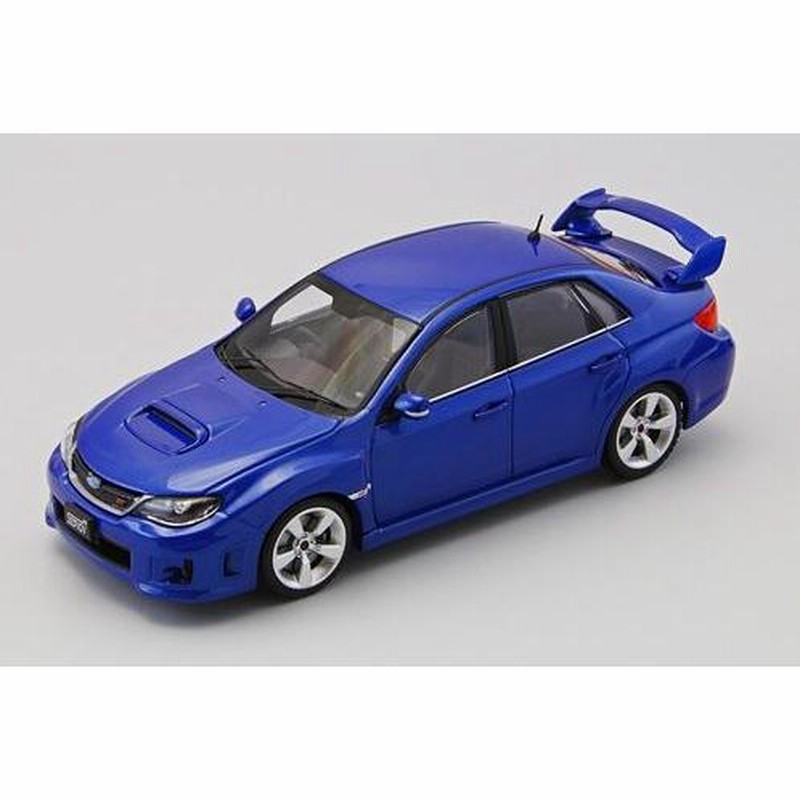 1/43 スバル インプレッサ WRX STI 4ドア ブルー （44394） [エブロ] | LINEブランドカタログ