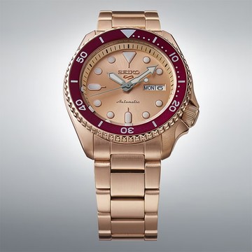 SEIKO精工 5 Sports 55周年限量 人氣錶款實體化機械錶(SRPK08K1/4R36-15B0K)