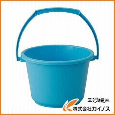 TRUSCO エコポリバケツ本体 7L 広口 RBK-7H