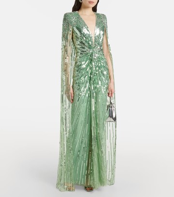Jenny Packham Gold Rush sequined gown