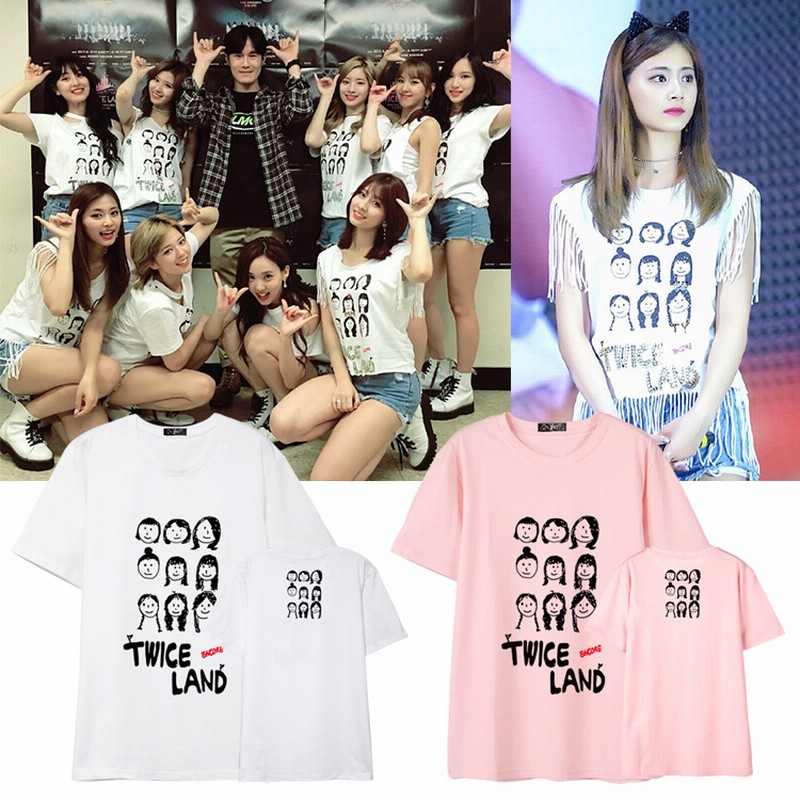 夏twiceコンサート 同じデザインtシャツ 応援服 ペアルック トップス 日常服 韓国ファッション Tシャツ 男女兼用 半袖tシャツ 通販 Lineポイント最大1 0 Get Lineショッピング