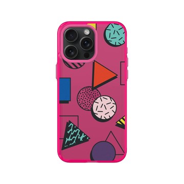 iPhone 15 Pro Max Clear 粉漾桃 - Curious 80’s  好奇八O - 碰碰狀狀