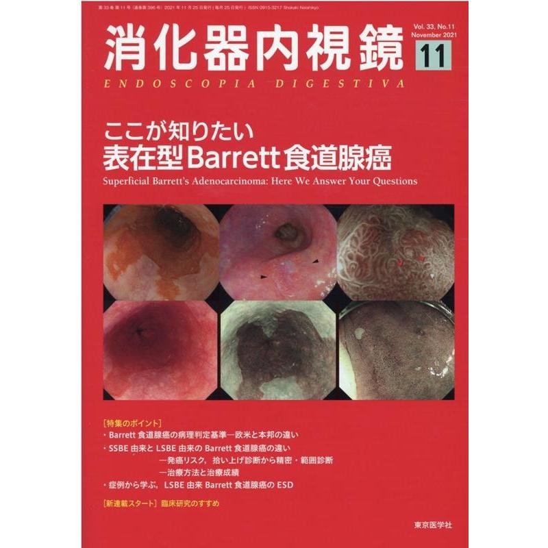 消化器内視鏡 第33巻11号 Book