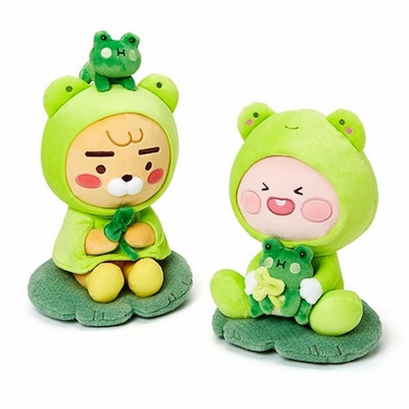 公式 Official カオフレンズ Kakao Friends Green Vacation Frog Soft Plush 緑休みカエル 縫製 人形 キャラクター 韓国子供 まくら ボディー 通販 Lineポイント最大1 0 Get Lineショッピング