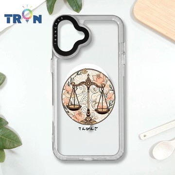 TRON IPHONE 16 PLUS 浮世繪星座 MAGSAFE 磁吸 防摔 太空殼 透白 手機殼
